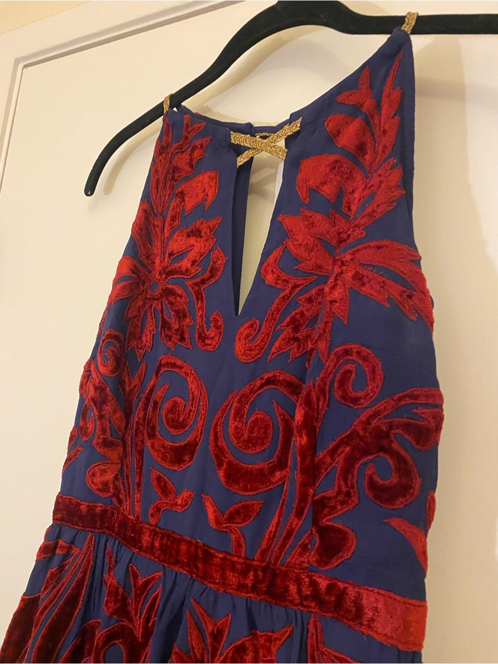 Free People Velvet Hedge Maze Dress - Picture 1 of 11